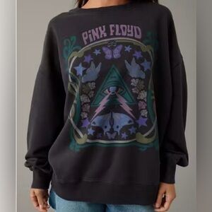 Pink Floyd Graphic Black Sweatshirt